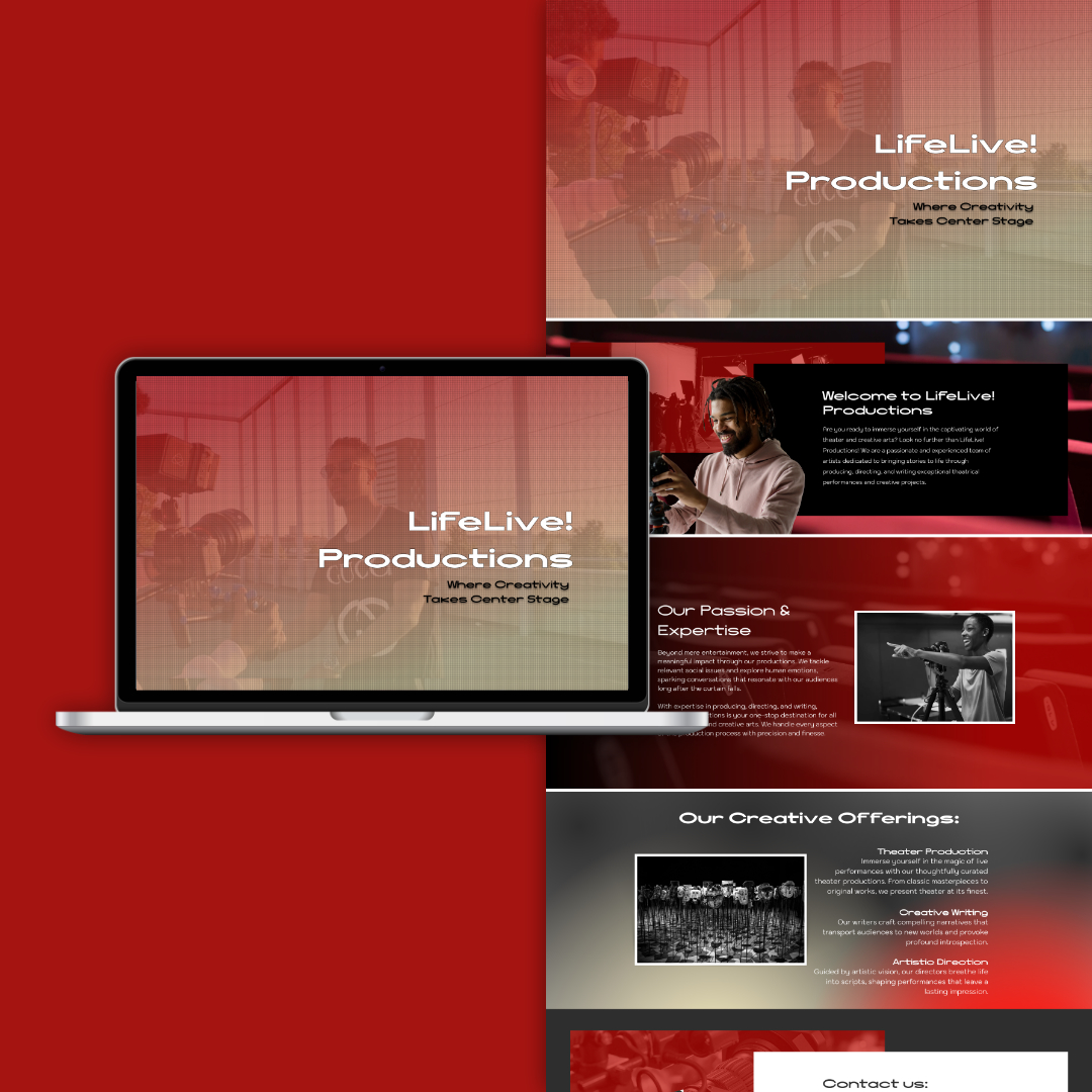 site mock ups